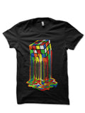 Rubiks Cube Melting Black T-Shirts, Hoodie, Sweatshirt - T-Shirt, Sweatshirt, Hoodie