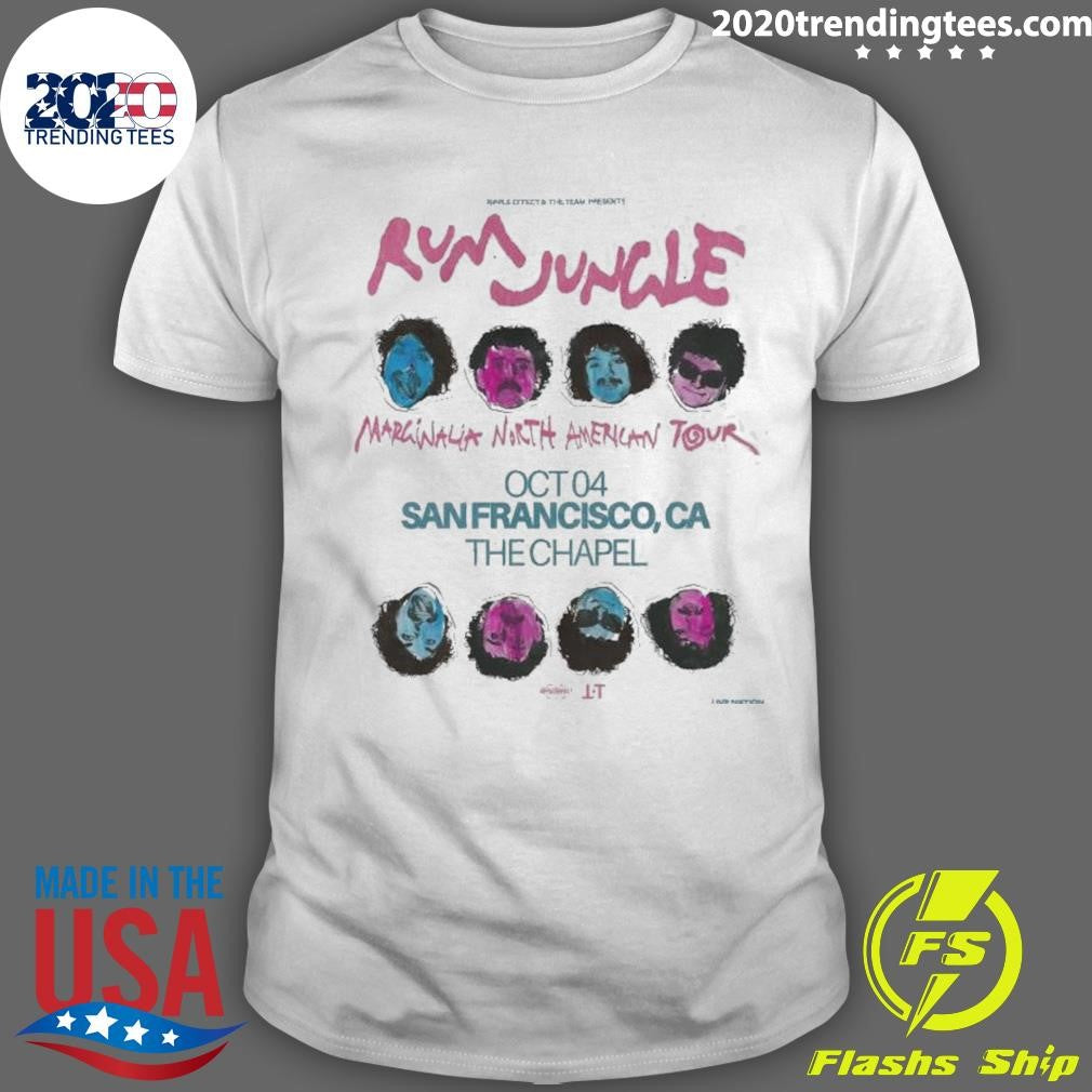 Rum Jungle Tour 2026 Poster Shirt Unisex T-shirt, Sweatshirt, Hoodie, Long Sleeve Tee - T-Shirt, Sweatshirt, Hoodie