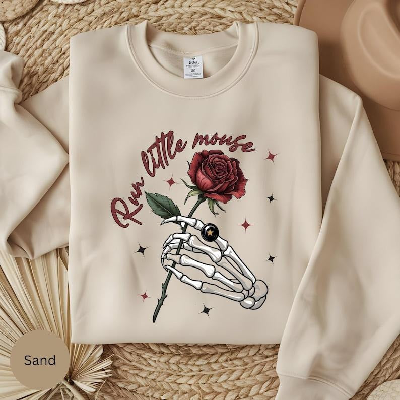 Run Little Mouse Bookish Shirt Haunting Adeline Smutty Cat Mouse Duet Zade Meadows T-Shirts, Hoodie, Sweatshirt - T-Shirt, Sweatshirt, Hoodie