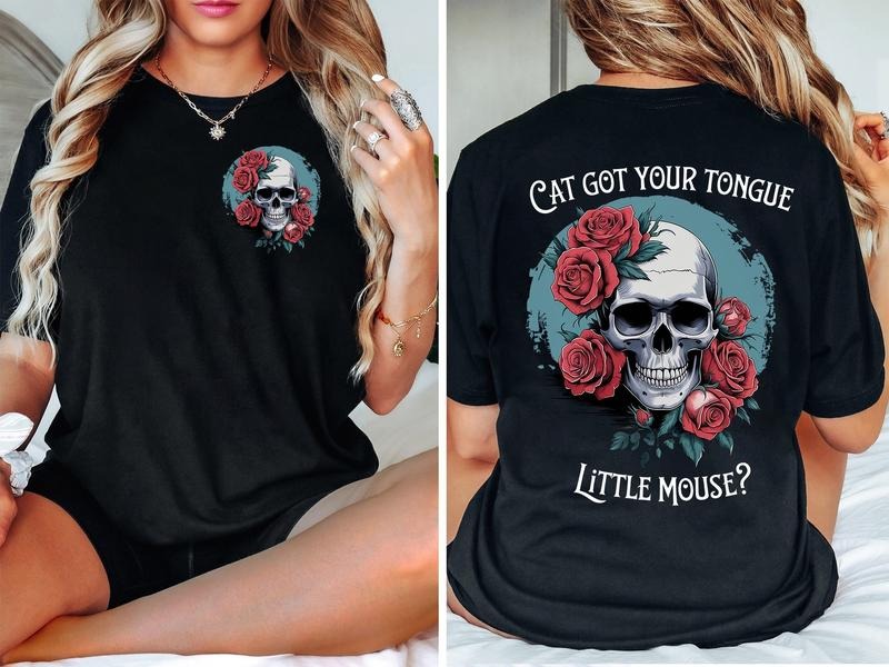 Run Little Mouse Haunting Adeline Dark Romance Smut Reader Book Lover Zade Meadows T-Shirts, Hoodie, Sweatshirt - T-Shirt, Sweatshirt, Hoodie