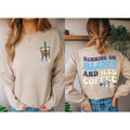 Running Bluey & Ice Coffee Coffee Lover Bluey Shirt Bluey Ice Coffee Blue Dogs Iced Coffee Bluey Shirt T-Shirts, Hoodie, Sweatshirt - T-Shirt, Sweatshirt, Hoodie