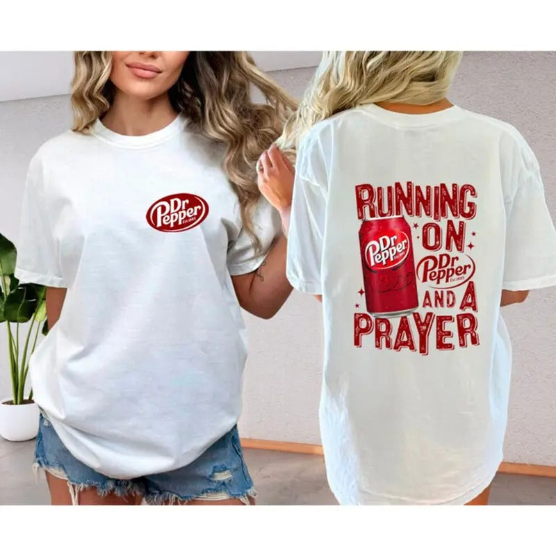 Running Dr Pepper Sprayer 2 Sided Womenswear T-Shirts, Hoodie, Sweatshirt - T-Shirt, Sweatshirt, Hoodie