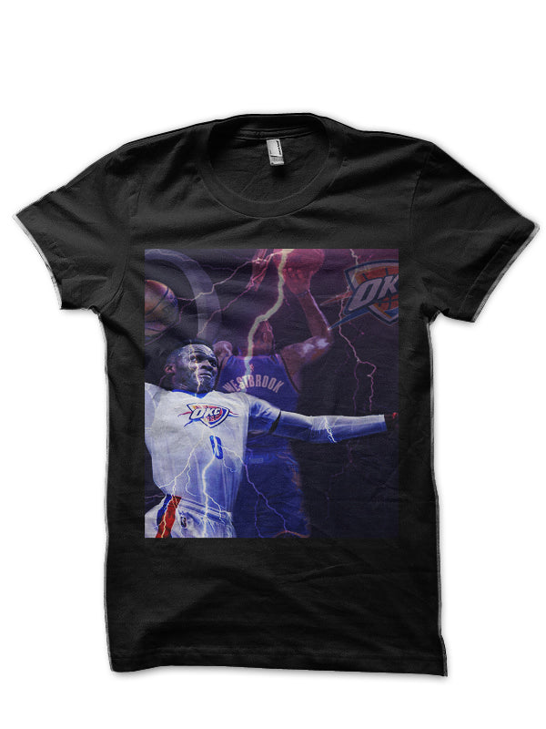 Russell Westbrook Thunderous Artwork T-Shirts, Hoodie, Sweatshirt - T-Shirt, Sweatshirt, Hoodie