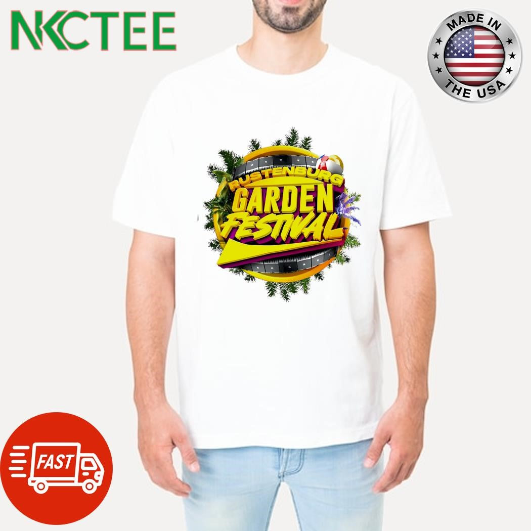 Rustenburg Gardens Festival shirt Unisex T-shirt, Sweatshirt, Hoodie, Long Sleeve Tee - T-Shirt, Sweatshirt, Hoodie