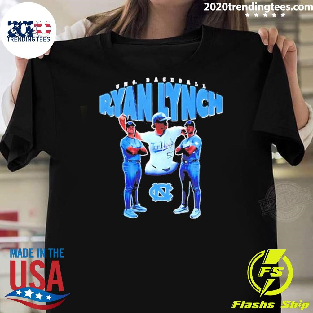 Ryan Lynch Unc Baseball Player Shirt Unisex T-shirt, Sweatshirt, Hoodie, Long Sleeve Tee - T-Shirt, Sweatshirt, Hoodie
