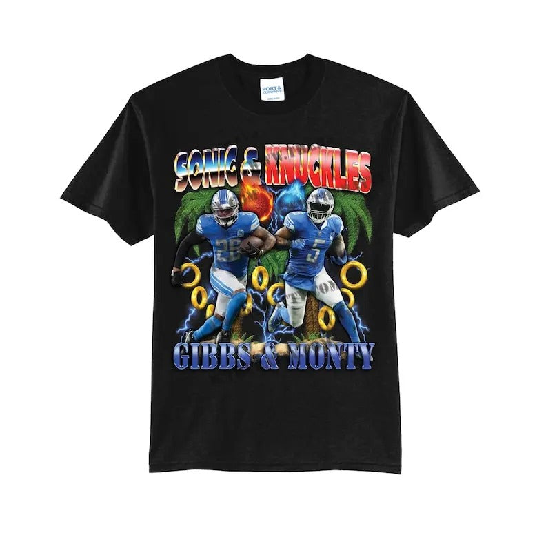 S0n1c Knckles Detroit Fan Cotton T-Shirts, Hoodie, Sweatshirt - T-Shirt, Sweatshirt, Hoodie