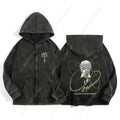 Anime xHunter Zip Up Hoodies Unisex T-shirt, Sweatshirt, Hoodie, Long Sleeve Tee - T-Shirt, Sweatshirt, Hoodie