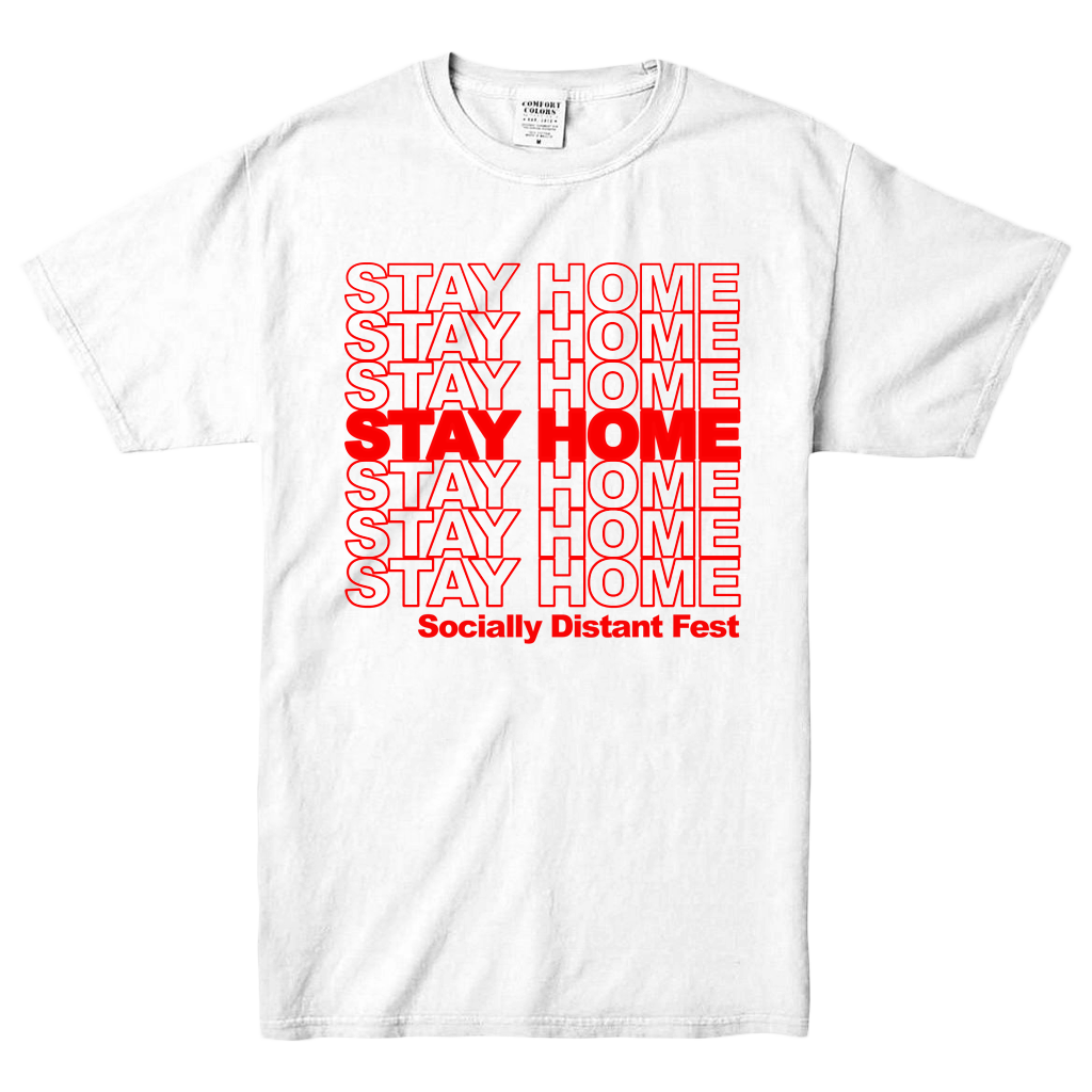 Stay Home White T-Shirts, Hoodie, Sweatshirt - T-Shirt, Sweatshirt, Hoodie