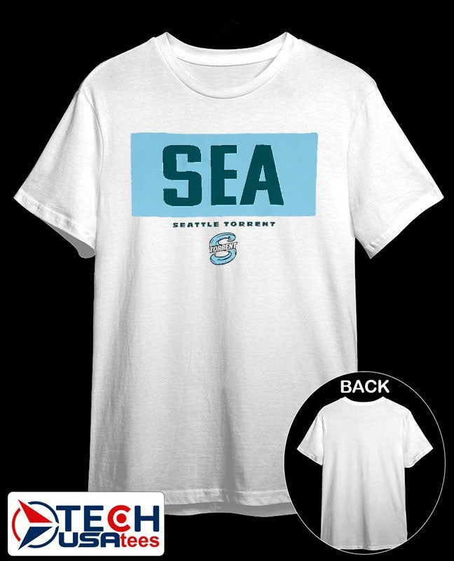 SEA Seattle Torrent shirt Unisex T-shirt, Sweatshirt, Hoodie, Long Sleeve Tee - T-Shirt, Sweatshirt, Hoodie