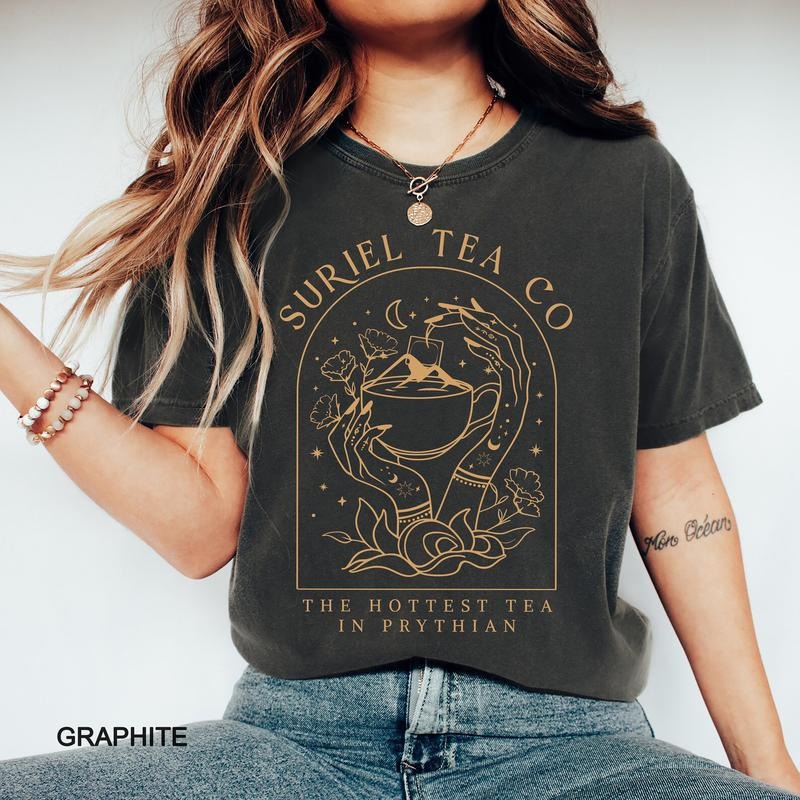 SJM Suriel Tea Co Night Court Court Thorns Roses Court Dreams Rhysand Fan Girl T-Shirts, Hoodie, Sweatshirt - T-Shirt, Sweatshirt, Hoodie
