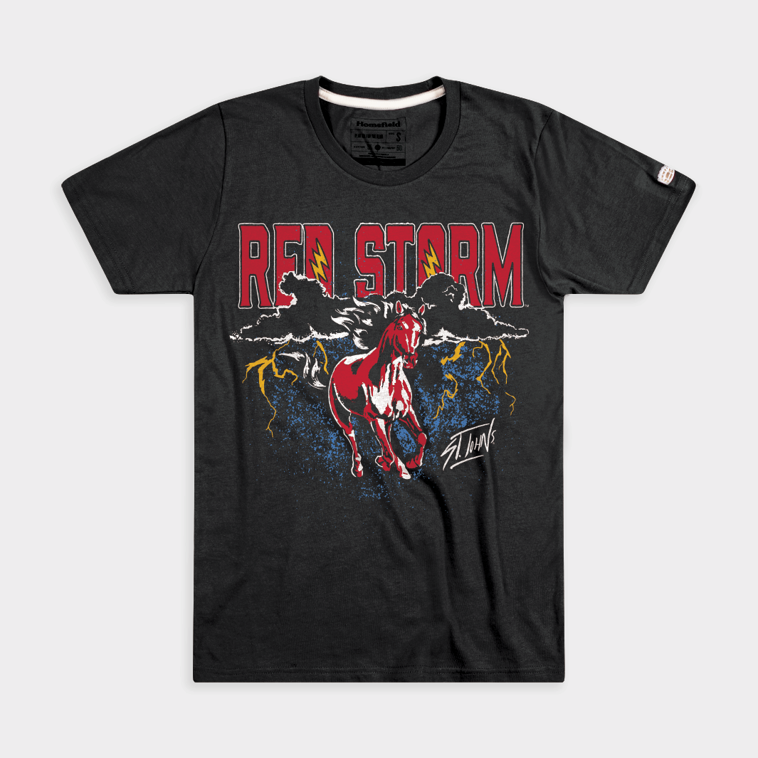 St. John'S Red Storm Vintage Inspired Thunder Style001 T-Shirts, Hoodie, Sweatshirt - T-Shirt, Sweatshirt, Hoodie