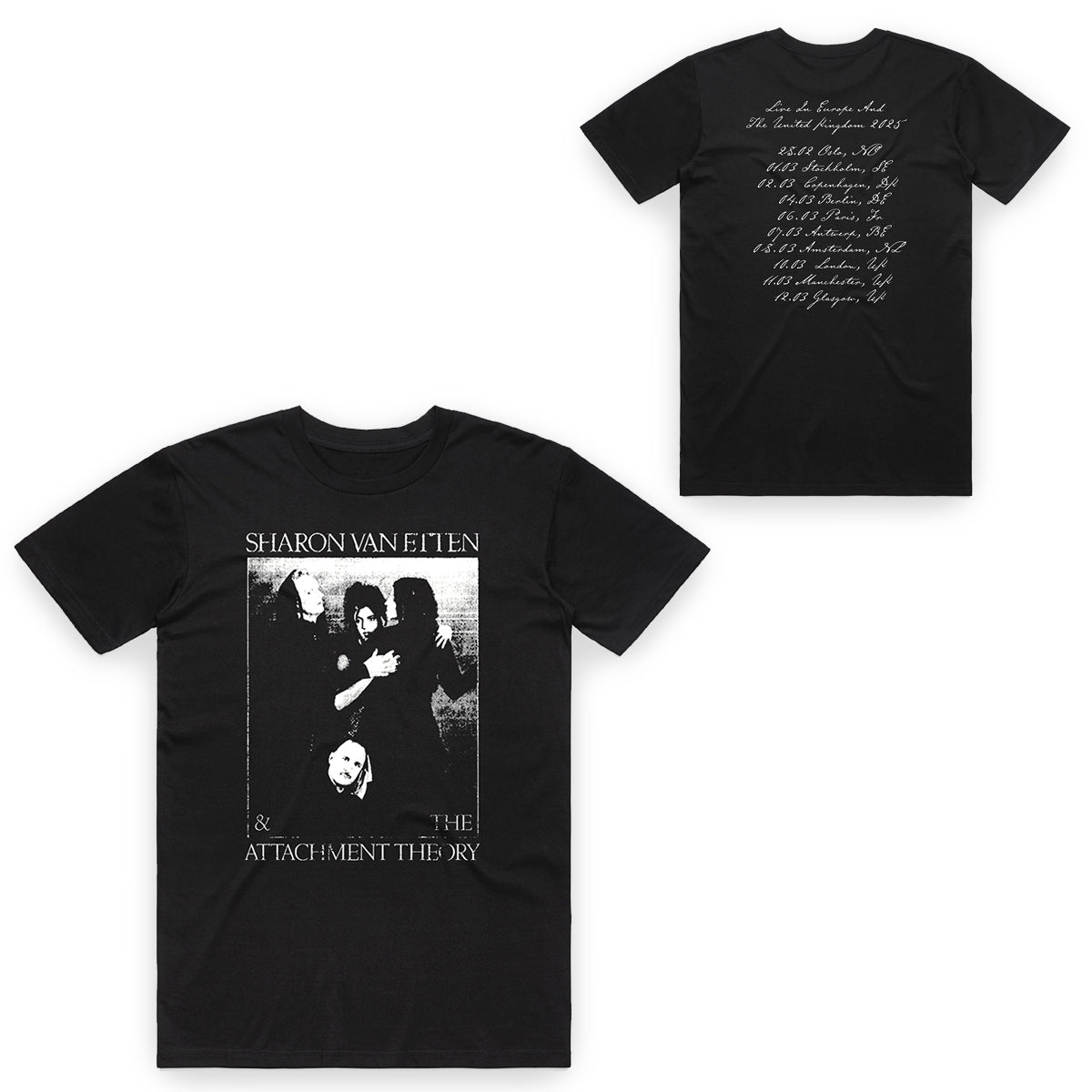 Sharon Van Etten & Attachment Theory Black Tour T-Shirts, Hoodie, Sweatshirt - T-Shirt, Sweatshirt, Hoodie