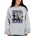 Buckle Up Goulies Haunt Crew Long Sleeve Gray Ghost Skeleton Spooky Season T-Shirts, Hoodie, Sweatshirt - T-Shirt, Sweatshirt, Hoodie