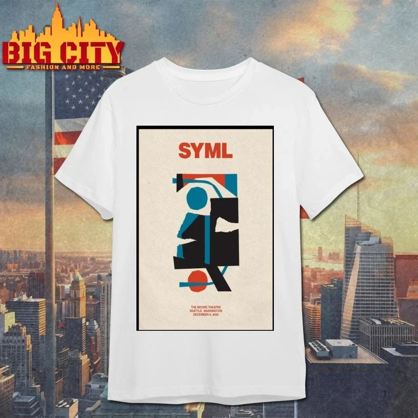 SYML Dec 5 2025 The Moore Theatre In Seattle WA Poster shirt Unisex T-shirt, Sweatshirt, Hoodie, Long Sleeve Tee - T-Shirt, Sweatshirt, Hoodie