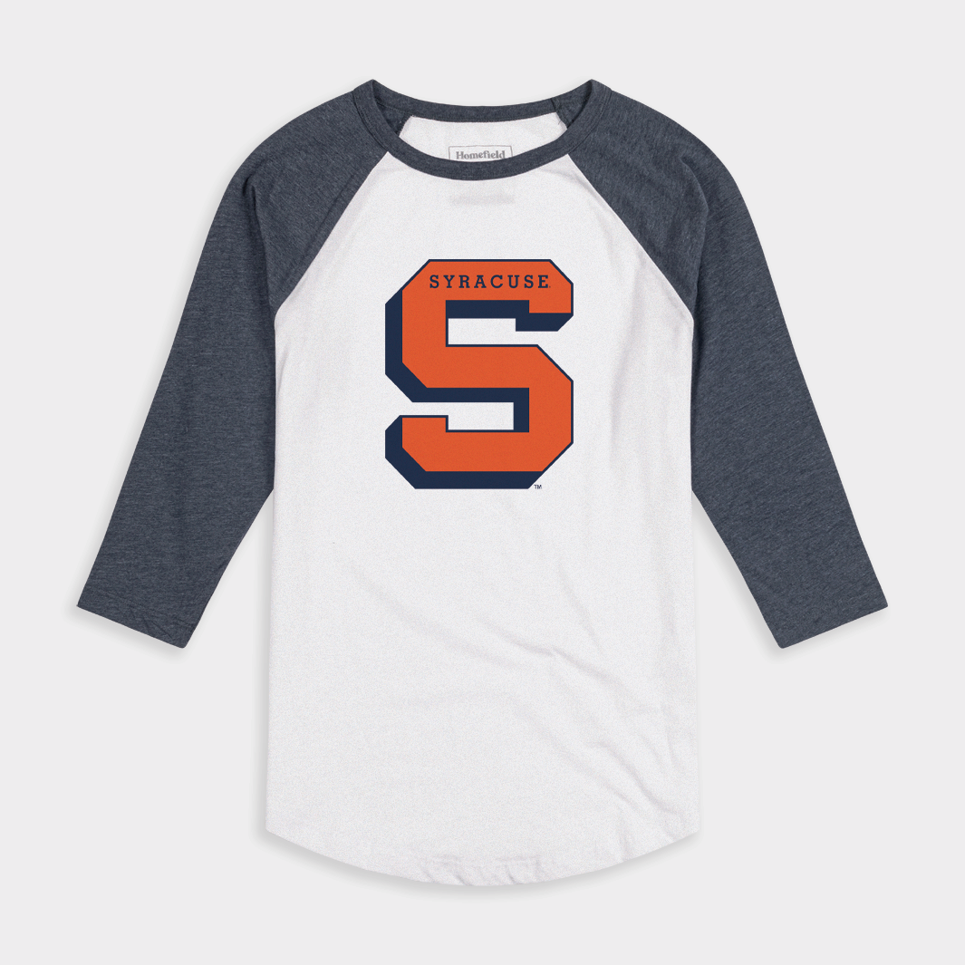 Syracuse Block "S" Baseball Style001 T-Shirts, Hoodie, Sweatshirt - T-Shirt, Sweatshirt, Hoodie