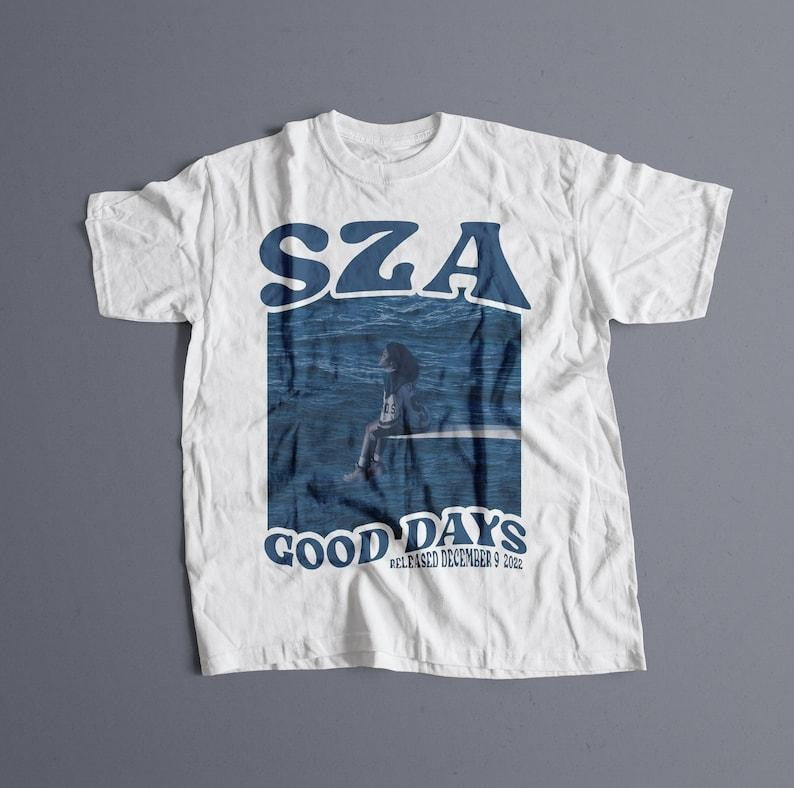 SZA SOS Good Days Sza Sza Rap Shirt SOS Concert Heavyweight T-Shirts, Hoodie, Sweatshirt - T-Shirt, Sweatshirt, Hoodie