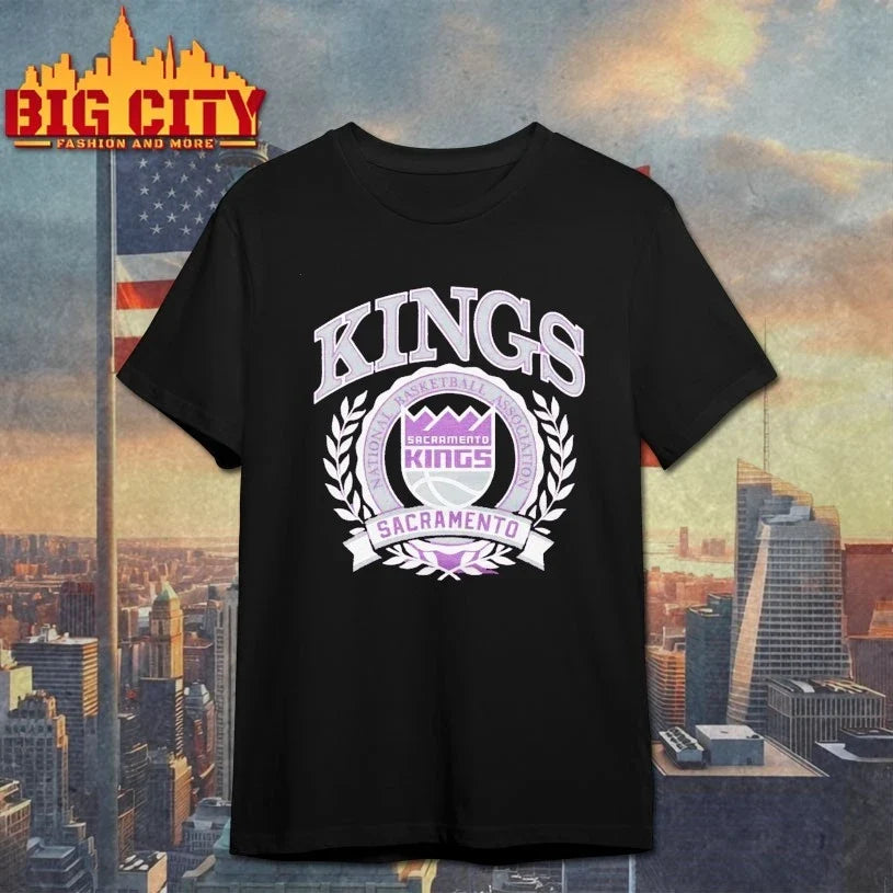 Sacramento Kings Crest National basketball association shirt Unisex T-shirt, Sweatshirt, Hoodie, Long Sleeve Tee - T-Shirt, Sweatshirt, Hoodie