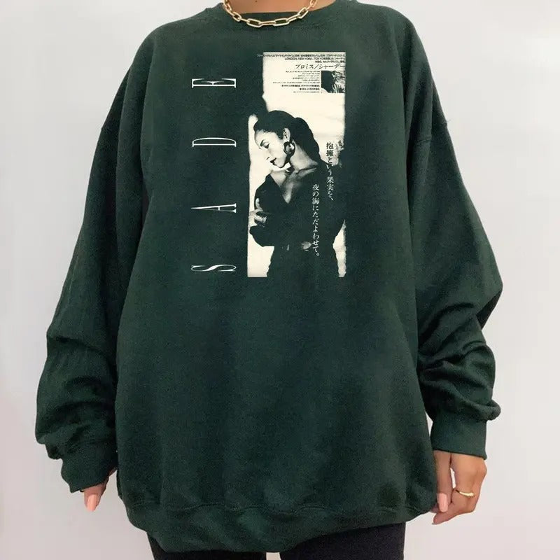 Sade Vintage 90s Love Album Fans Pop Music Fan T-Shirts, Hoodie, Sweatshirt - T-Shirt, Sweatshirt, Hoodie