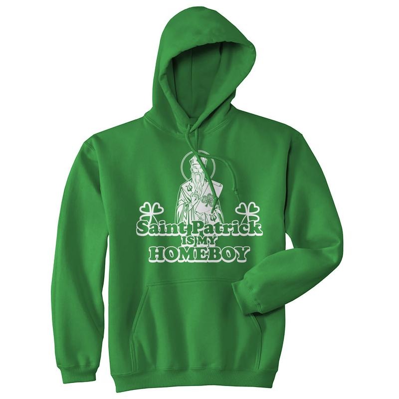 Saint Patrick Is My Homeboy Funny St Patricks Day Parade Novelty Funny Saint Patrick'S Day Green T-Shirts, Hoodie, Sweatshirt - T-Shirt, Sweatshirt, Hoodie