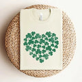 Saint Patrick'S Day Heart Shamrock Shirt Shamrock Heart Shirt Saint Patrick'S Heart Clover Heart Shirt Clover Heart Top T-Shirts, Hoodie, Sweatshirt - T-Shirt, Sweatshirt, Hoodie