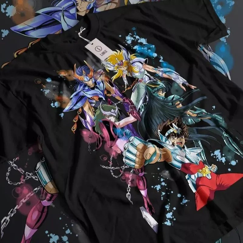 Saint Seiya Knights Zodiac Hyoga Ikki Anime Shun Shirt All Size T-Shirts, Hoodie, Sweatshirt - T-Shirt, Sweatshirt, Hoodie