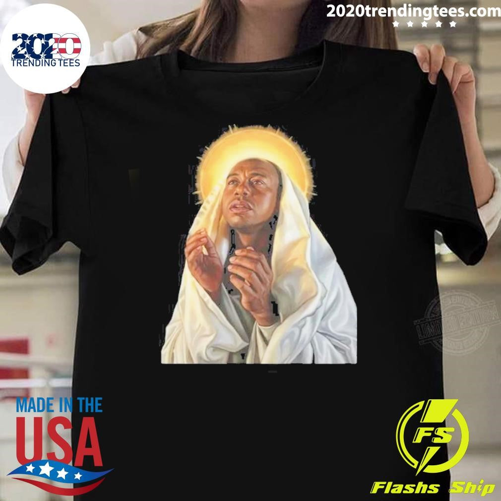 Saint Tiger Woods Mugshot 2026 Tee Shirt Unisex T-shirt, Sweatshirt, Hoodie, Long Sleeve Tee - T-Shirt, Sweatshirt, Hoodie