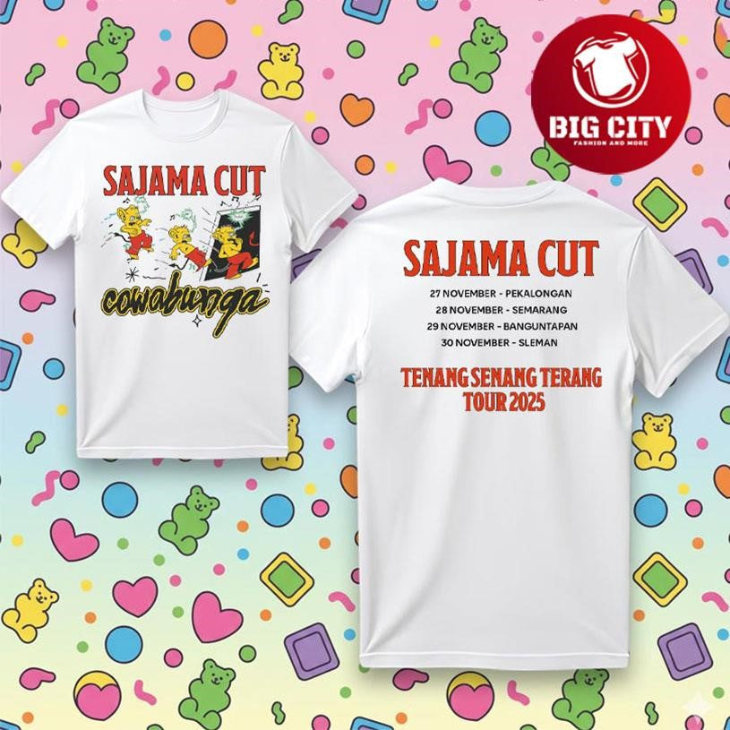 Sajama Cut Tenang Senang Terang Two Sided Shirt Unisex T-shirt, Sweatshirt, Hoodie, Long Sleeve Tee - T-Shirt, Sweatshirt, Hoodie