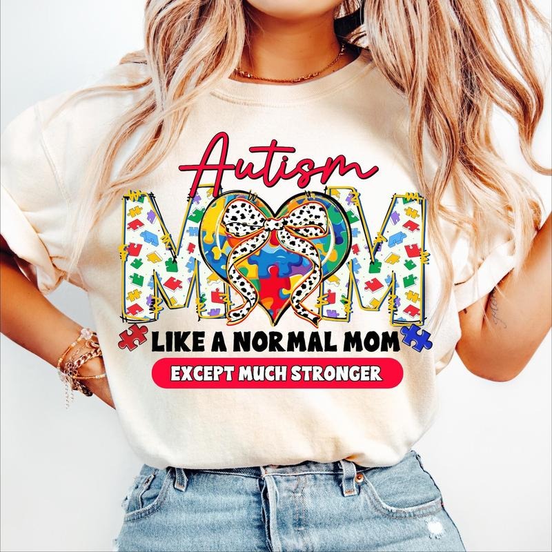 [Sale 45% Off] Autism Mama Autism Coquette Bow Autism Awareness Puzzle Autism T-Shirts, Hoodie, Sweatshirt - T-Shirt, Sweatshirt, Hoodie