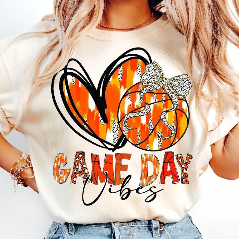 [Sale 45% Off] Basketball Game Day Coquette Bow Basketball Mom Retro Basketball Shirt Mom T-Shirts, Hoodie, Sweatshirt - T-Shirt, Sweatshirt, Hoodie