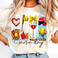[Sale 45% Off] Game Day Softball Coquette Shirt Softball Bow Softball Mama Mom T-Shirts, Hoodie, Sweatshirt - T-Shirt, Sweatshirt, Hoodie