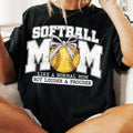[Sale 45% Off] Softball Mama Loud Proud Cheer Mom Varsity Game Day Retro Checked Softball Bow Softball T-Shirts, Hoodie, Sweatshirt - T-Shirt, Sweatshirt, Hoodie