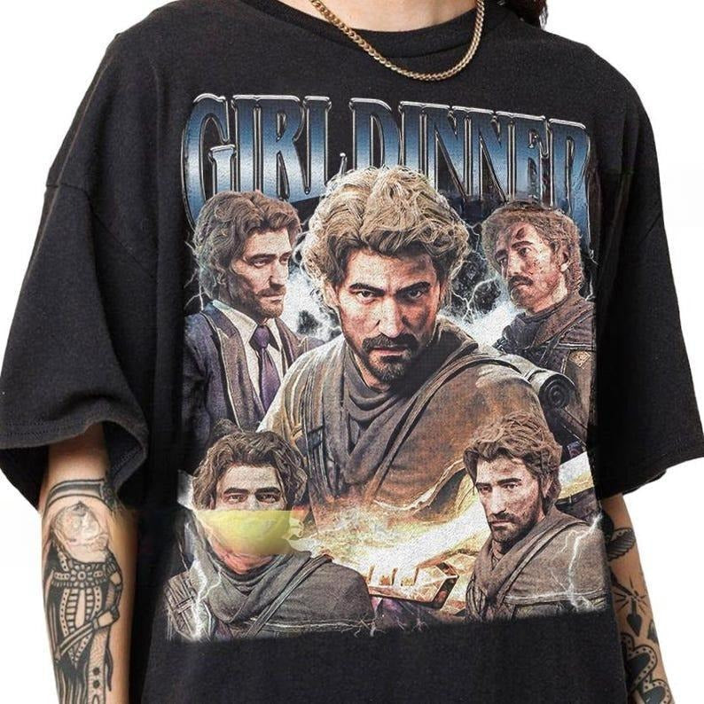 [Sale Up 45%] Limited Girl Dinner Gustave Shirt Man T-Shirts, Hoodie, Sweatshirt - T-Shirt, Sweatshirt, Hoodie