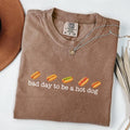 [Sale Up 50%]Hot Dog Shirt Comfort Colors Bad Day Be Hotdog Funny Retro Hotdog 4th July Shirt T-Shirts, Hoodie, Sweatshirt - T-Shirt, Sweatshirt, Hoodie