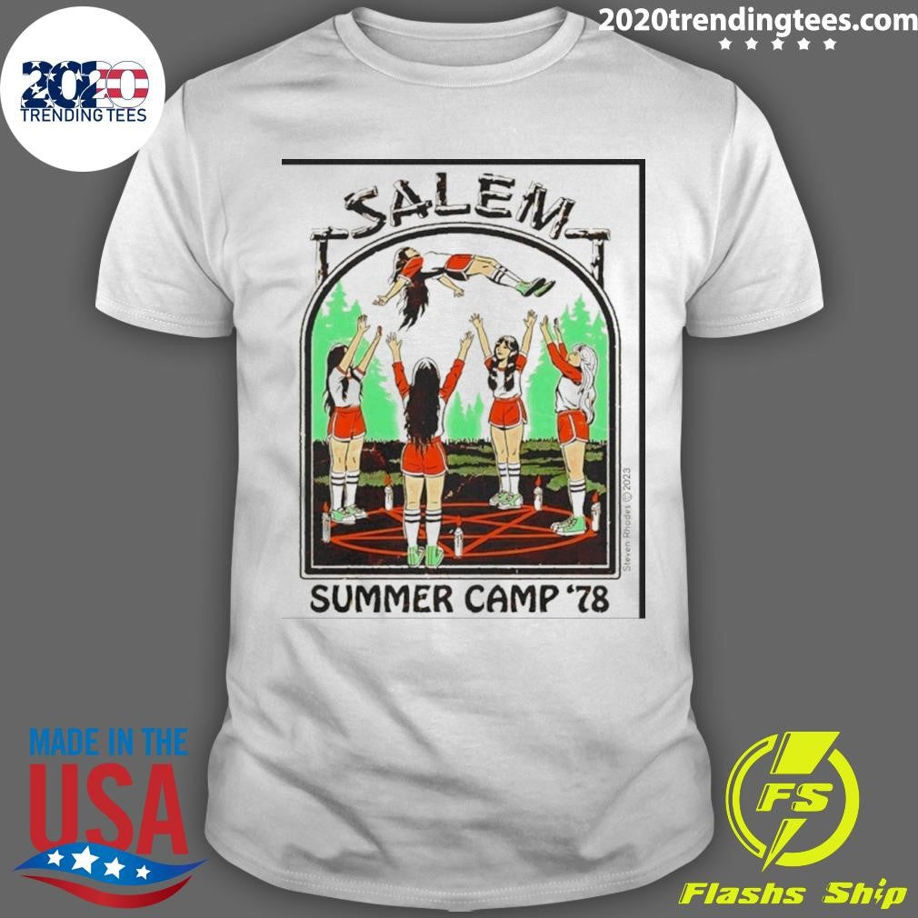 Salem Summer Camp 78 Characters Shirt Unisex T-shirt, Sweatshirt, Hoodie, Long Sleeve Tee - T-Shirt, Sweatshirt, Hoodie
