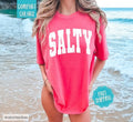 Salty Beach Please Shirt Comfort Colors Cute Summer Vacation Swimsuit Cover Up T-Shirts, Hoodie, Sweatshirt - T-Shirt, Sweatshirt, Hoodie