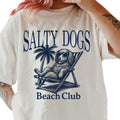 Salty Dogs Beach Club Dachshund Shirt ~ Relaxed Fit Printed USA Womenswear Casual Comfort Cotton Top Athletic Boho Chic T-Shirts, Hoodie, Sweatshirt - T-Shirt, Sweatshirt, Hoodie