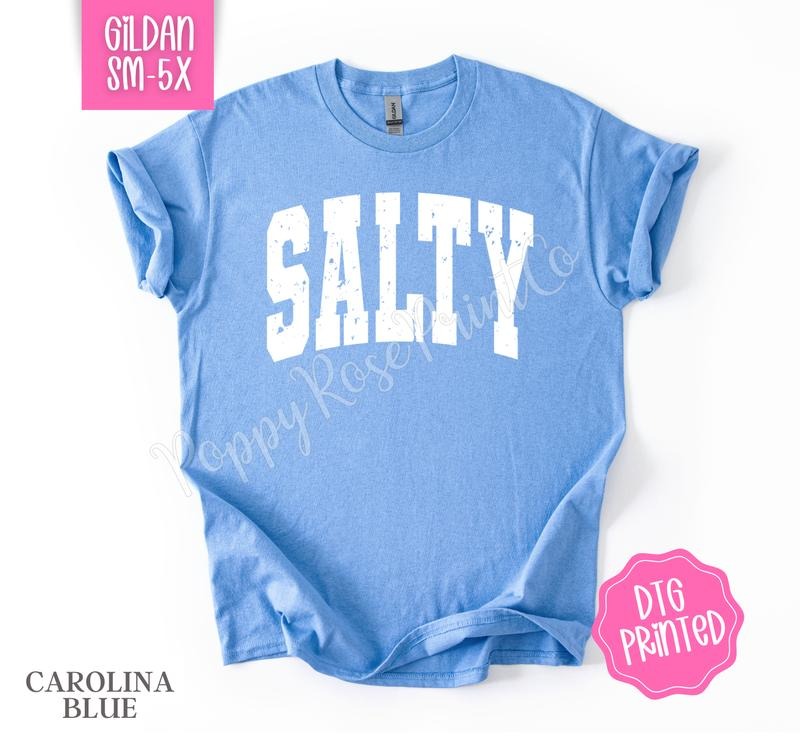 Salty Gildan Summer Cute Shirt Her T-Shirts, Hoodie, Sweatshirt - T-Shirt, Sweatshirt, Hoodie
