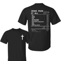 Salvation Jesus Paid All 2 Sided Shirt Christian Receipt Short Sleeve Jesus Faith Based Shirt T-Shirts, Hoodie, Sweatshirt - T-Shirt, Sweatshirt, Hoodie