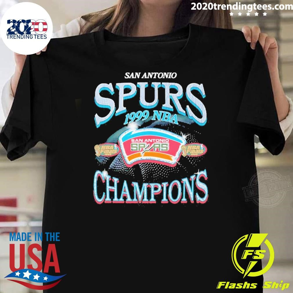 San Antonio Spurs 1999 Nba Final Champions Era Shirt Unisex T-shirt, Sweatshirt, Hoodie, Long Sleeve Tee - T-Shirt, Sweatshirt, Hoodie