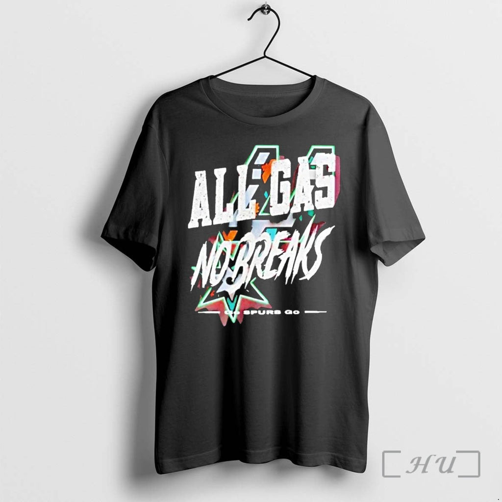 San Antonio Spurs All Gas No Brakes Go Spurs Go 2026 Tshirts Sweater Hoodie Jpg Unisex T-shirt, Sweatshirt, Hoodie, Long Sleeve Tee - T-Shirt, Sweatshirt, Hoodie