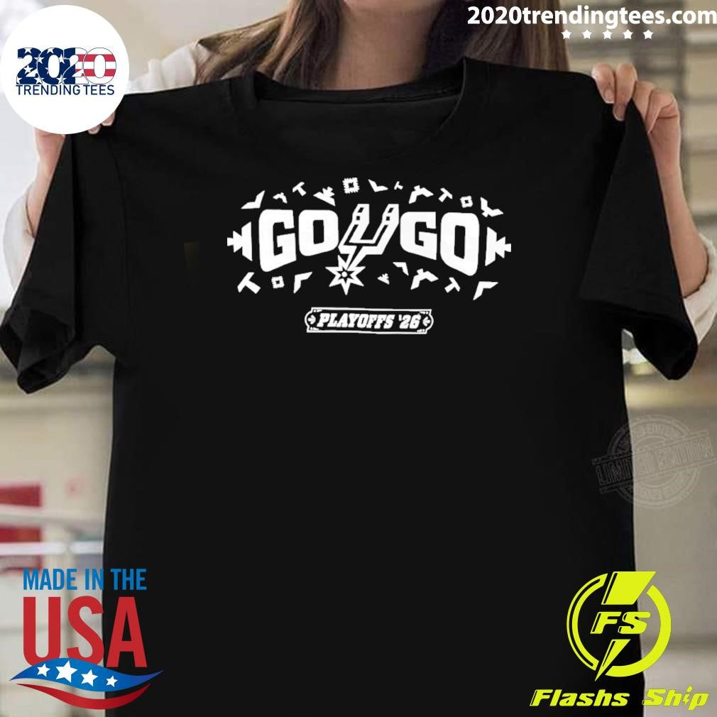San Antonio Spurs Basketball Nba Playoffs 26 Go Spurs Go Shirt Unisex T-shirt, Sweatshirt, Hoodie, Long Sleeve Tee - T-Shirt, Sweatshirt, Hoodie