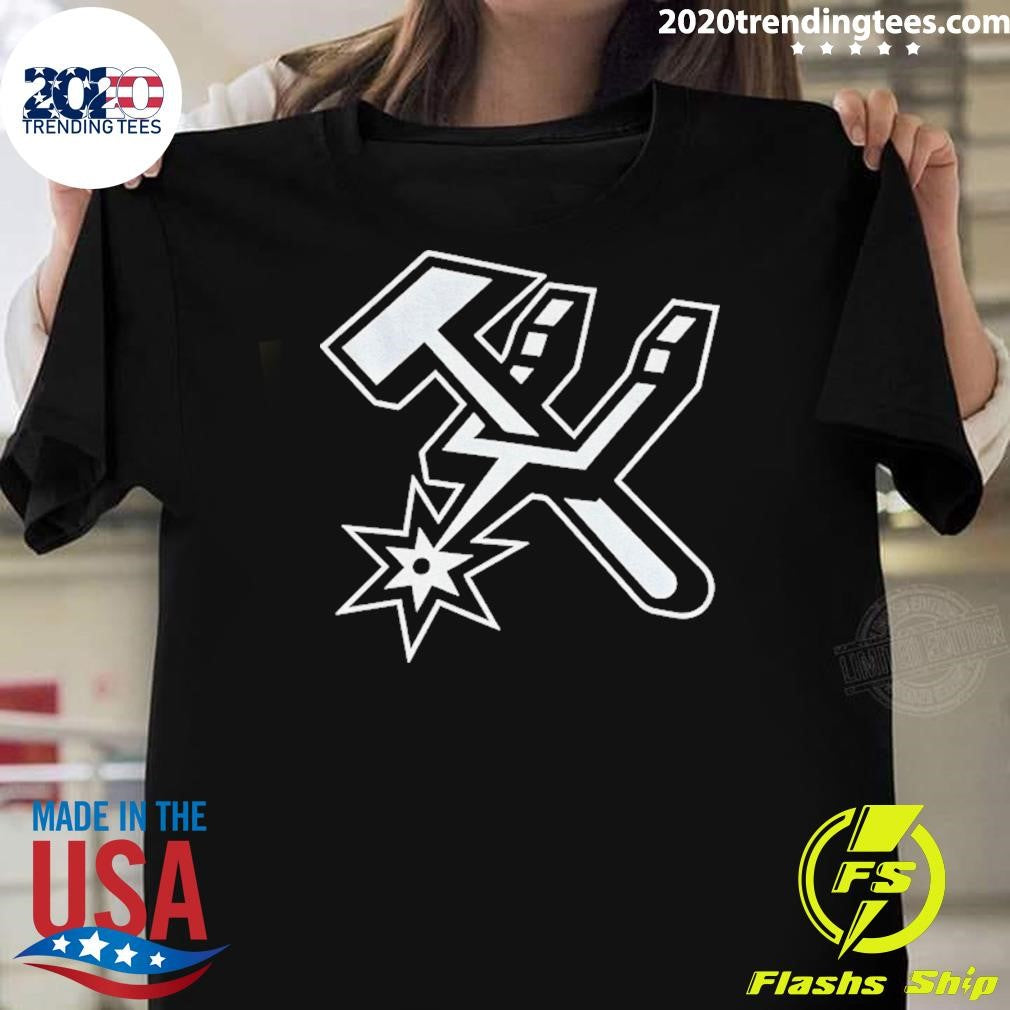 San Antonio Spurs Hammer And Spur Basketball Nba 2026 Shirt Unisex T-shirt, Sweatshirt, Hoodie, Long Sleeve Tee - T-Shirt, Sweatshirt, Hoodie