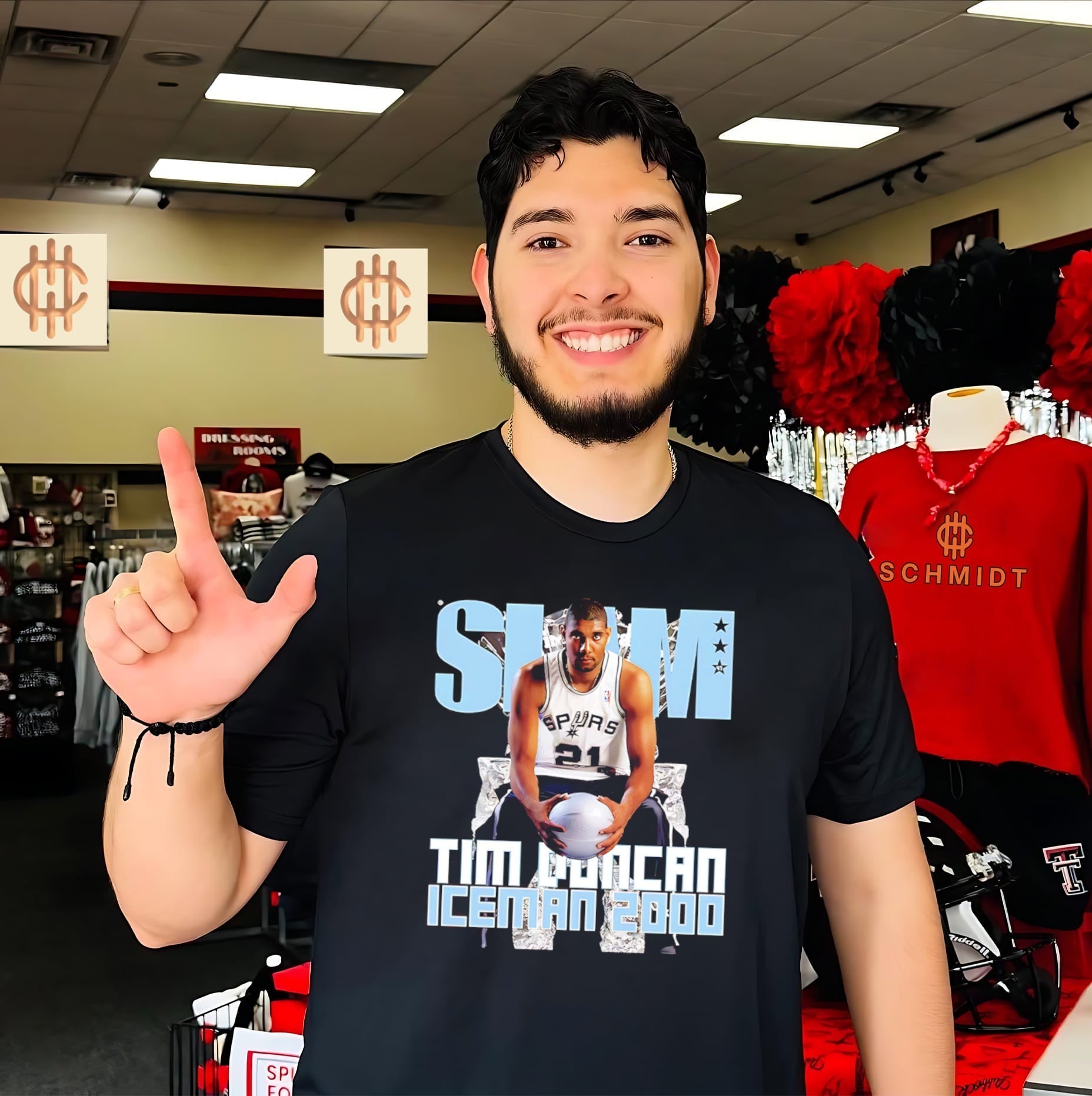 San Antonio Spurs Tim Duncan SLAM Hardwood Classics Cover shirt Unisex T-shirt, Sweatshirt, Hoodie, Long Sleeve Tee - T-Shirt, Sweatshirt, Hoodie