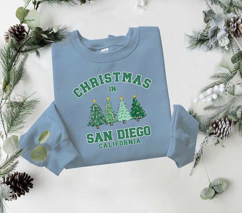 San Diego Cali State Shirt Personalized City Name Shirt Trip Tree T-Shirts, Hoodie, Sweatshirt - T-Shirt, Sweatshirt, Hoodie