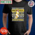 San Diego Padres Have A Merrill Christmas ugly shirt Unisex T-shirt, Sweatshirt, Hoodie, Long Sleeve Tee - T-Shirt, Sweatshirt, Hoodie