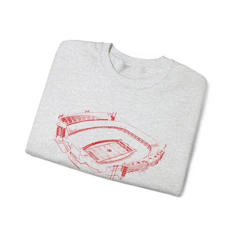 Sanford Stadium University Georgia . Comfort Colors T-Shirts, Hoodie, Sweatshirt - T-Shirt, Sweatshirt, Hoodie