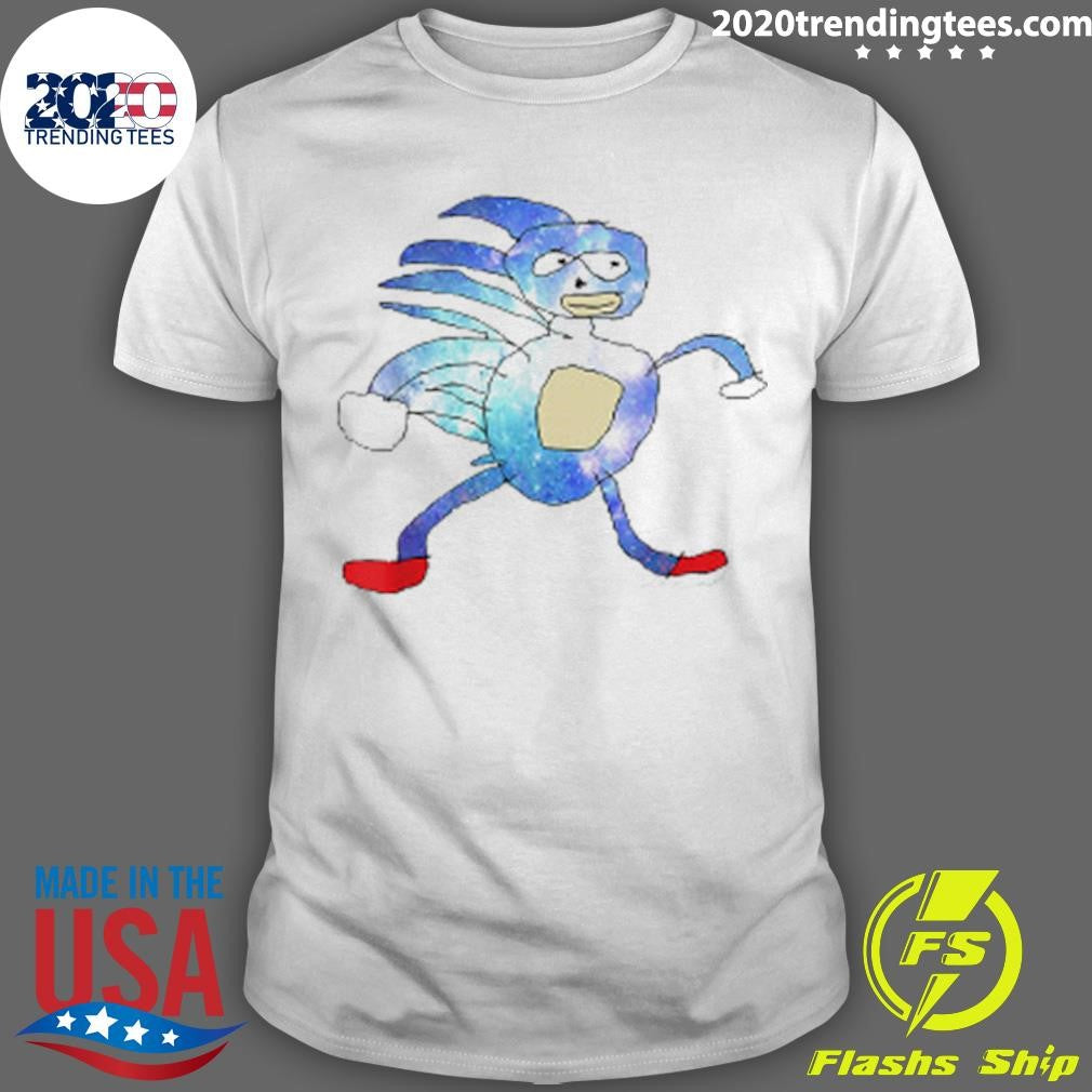 Sanic Hegehog Shirt Unisex T-shirt, Sweatshirt, Hoodie, Long Sleeve Tee - T-Shirt, Sweatshirt, Hoodie