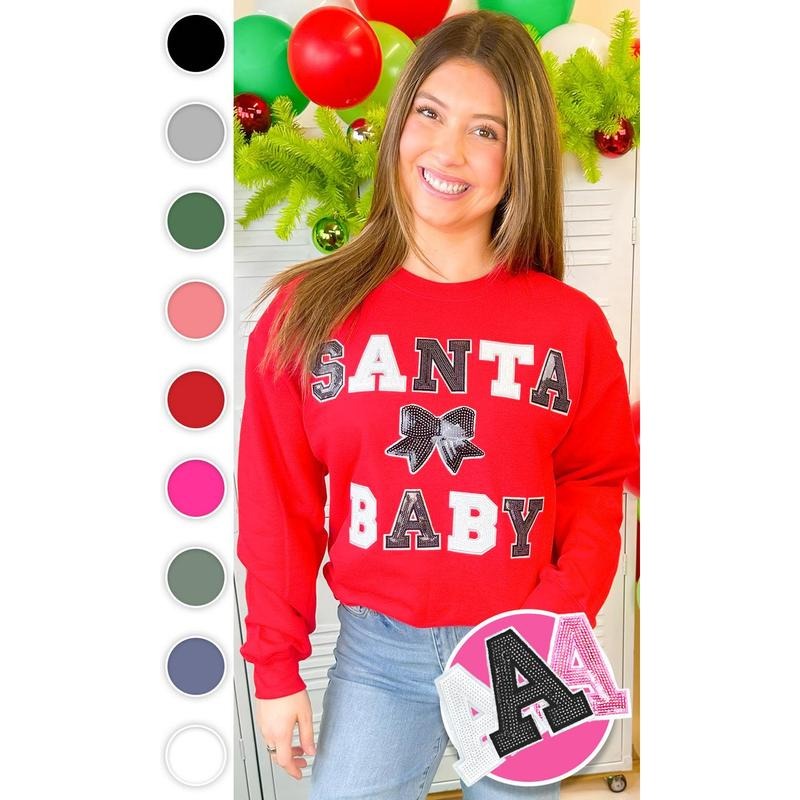 Santa Baby Sequin T-Shirts, Hoodie, Sweatshirt - T-Shirt, Sweatshirt, Hoodie