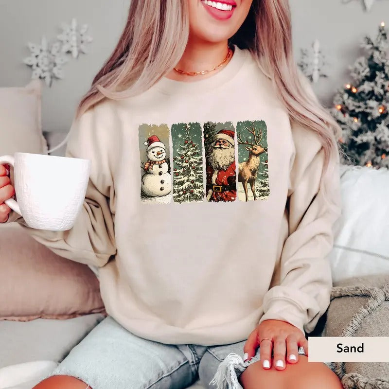 Santa Santa Claus Vintage Santa Santa Ugly T-Shirts, Hoodie, Sweatshirt - T-Shirt, Sweatshirt, Hoodie