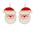 Santa Claus Face Earrings T-Shirts, Hoodie, Sweatshirt - T-Shirt, Sweatshirt, Hoodie